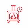 Regular Fireplace or Stove Use